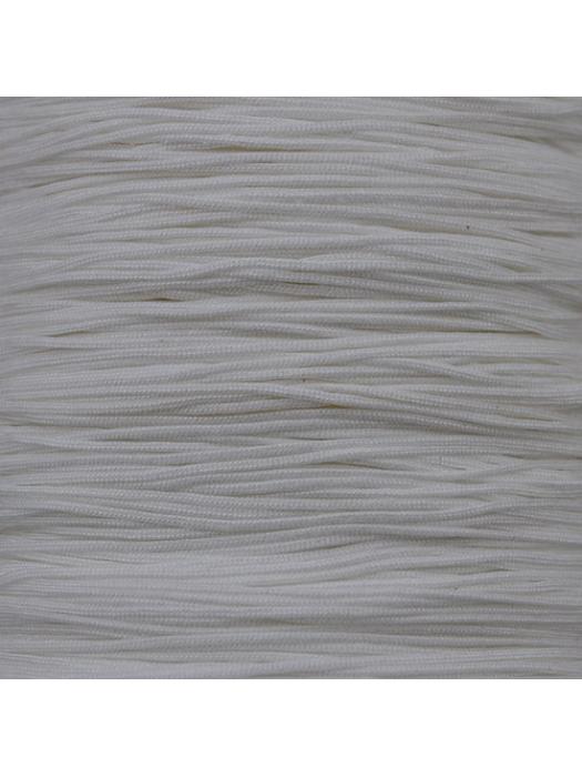 Sznurek imitacja jedwabiu biały 0,5 mm