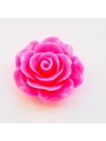 Róża 20 mm neonowy róż